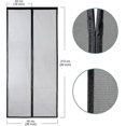 thumbnail image 3 of Magnetic Mosquito Net For Door (90x210, Black), 3 of 5