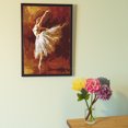thumbnail image 2 of 16 x 20 pulgadas DIY pintura al óleo sobre lienzo pintura por número Kit Cisne Ballet patrón de bai yeacher tipo 4, 2 of 7