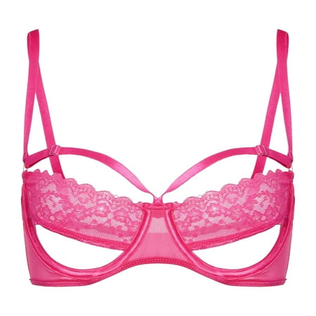 Yuhangmm New Lace Small Suspenders In Europe And The United States Sexy Navel Backless Girl Top Corset Submissive Lingerie for Women Leather