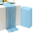 thumbnail image 1 of Mantel para queso Table Runner Seveups, color azul bebé, 10 pies (paquete de 12), 1 of 7