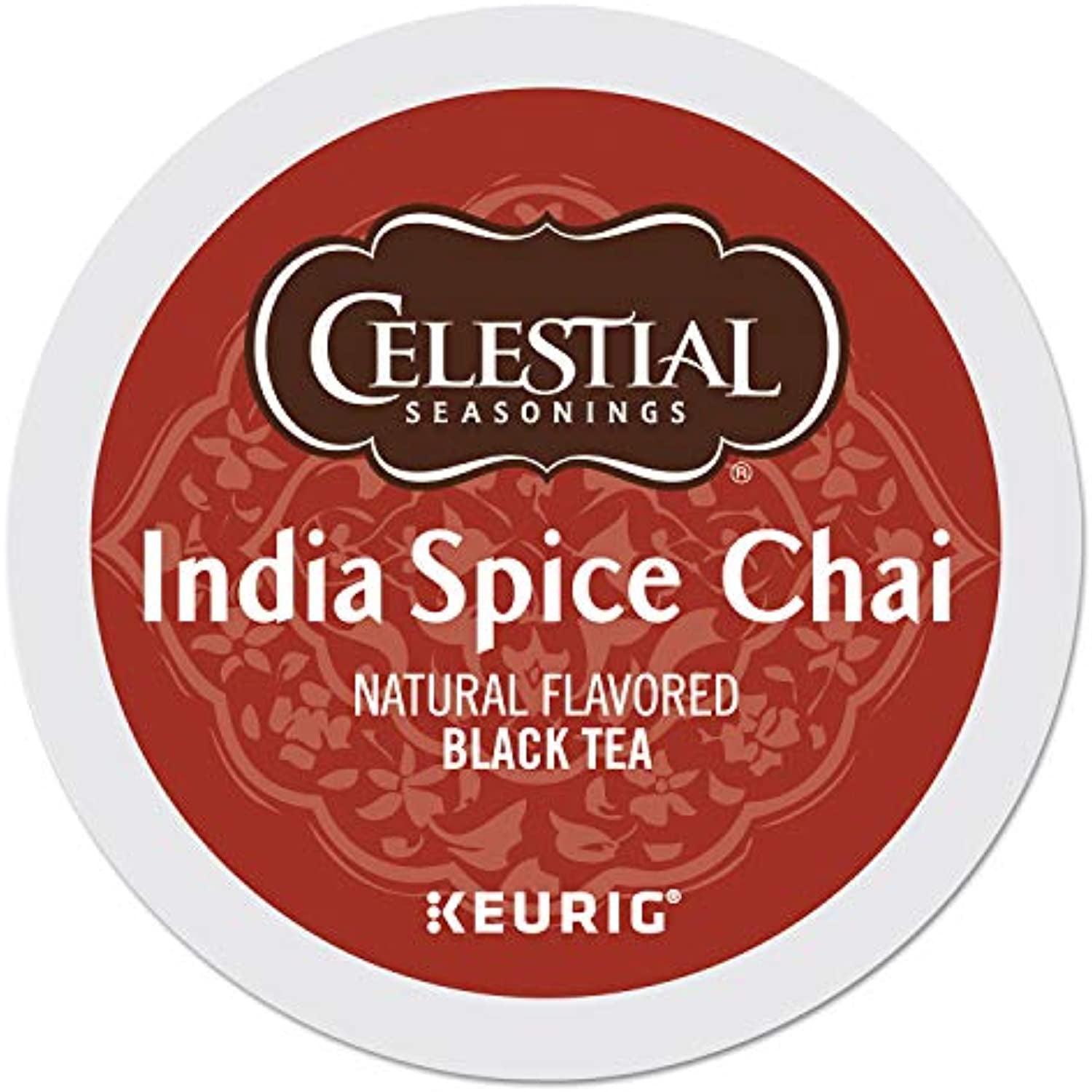 Celestial Seasonings India Spice Chai, K-Cup Portion Pack For Keurig K-Cup Brewers, 24-Count