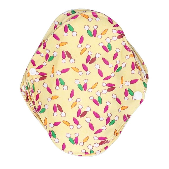 Almohadillas de época, 5 piezas de tela transpirable almohadillas menstruales reutilizables para el trabajo de la Vida laboratorio de estudio