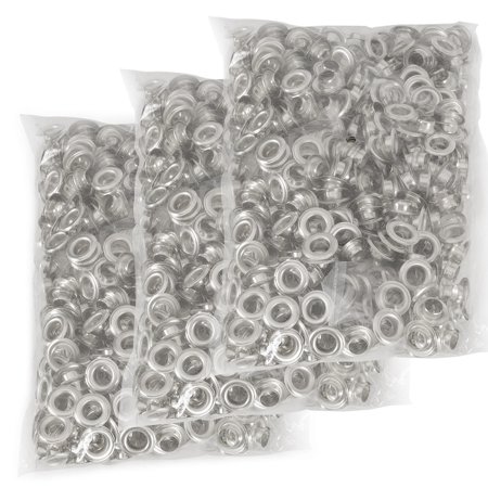 Arksen 1500pc Stainless Steel Grommet Washer Replacement Eyelet