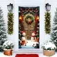 thumbnail image 6 of Christmas Banner Christmas Door Cover 35 X 72 Inch Festive Print For Porch And Wall Christmas Door Decor Christmas Home Decor, 6 of 6