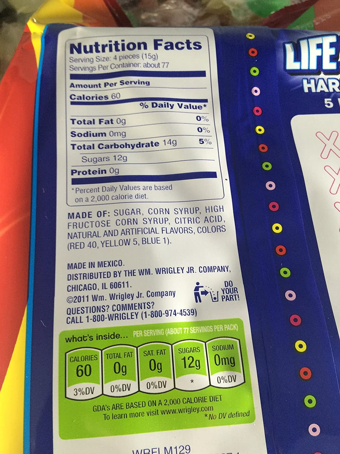 LifeSavers Five Flavor Mix Gummy Candy Bulk 5 Lb Bag