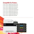 thumbnail image 2 of 054 054H Toner Cartridge 4 Pack Compatible for Canon Cartridge 054 054H Color ImageCLASS MF644Cdw LBP622Cdw MF642Cdw MF641Cdw LBP621CW LBP623CDW Printer(Black, Cyan, Magenta, Yellow), 2 of 5