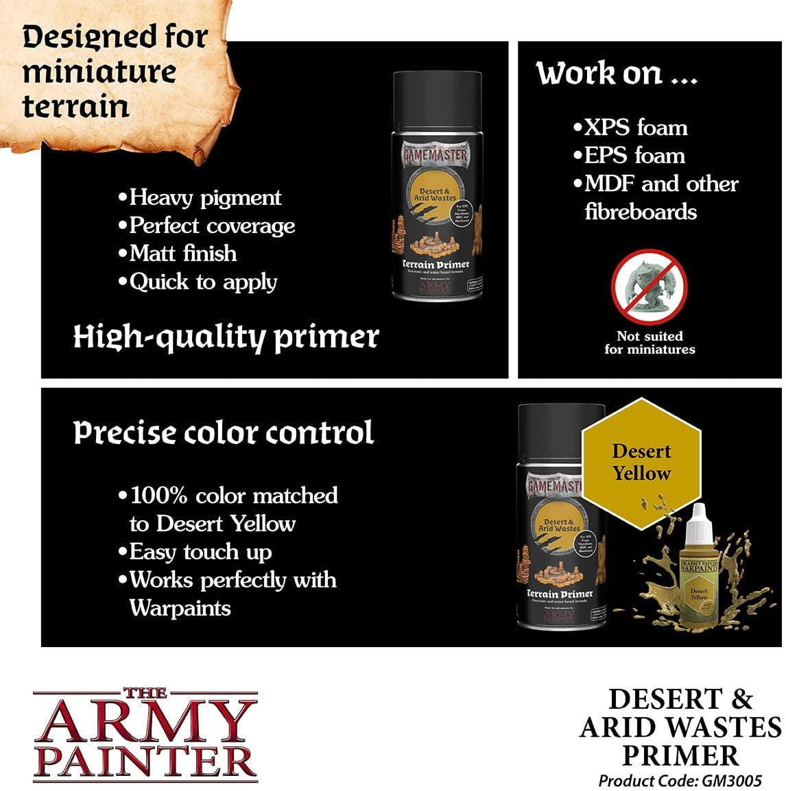 The Army Painter Uniform Grey Warpaint - Acrylic Non-Toxic Heavily  Pigmented Water Based Paint for Tabletop Roleplaying, Boardgames, and  Wargames
