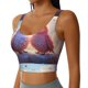 thumbnail image 2 of Fotbe Heart Sky Bird Couple Sujetador Deportivo Largo sin Aros para Mujer con Almohadillas y Soporte Medio, Transpirable y Absorbente, Camiseta Tipo Chaleco o Tank Top-XX-Large, 2 of 8