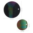 thumbnail image 2 of OULII 10 Bags 750 Pieces Multi-Color Round Sequins for Diy Sewing Crafts Repairing Ornaments Handicrafts, 2 of 8