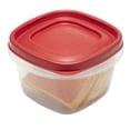 thumbnail image 2 of 2pz Recipiente Alimentos Rubbermaid Tuper Plástico, 2.0 Tz Rubbermaid Easy Find Lids, 2 of 3