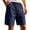 Dark Blue, variant on Cargo Shorts for Men Summer Gym Shorts for Men Loose Elastic Waist Drawstring Cargo Shorts with Pocket Lightweight Casual Sports Shorts Light Blue S