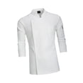 thumbnail image 5 of yotijay Chef Coat Autumn Winter Classic Workwear Waiter Waitress Apparel Chef Jacket for XL, 5 of 9