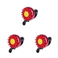 thumbnail image 1 of Destyer Bike Small Bell Cute Daisy Iron Plastic Flower Bicycle Bell Smart Decorative Red 3Set, 1 of 6