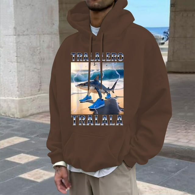 WILLBEST Sudaderas Navideñas para Hombre, Sudaderas Clásicas De Mitología China con Tela y Diseño Cómodos para Uso Informal. XXXGrande