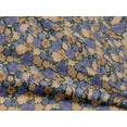 thumbnail image 4 of oneOone Rayon Olive Green Fabric Florals Craft Projects Decor Fabric Printed By The Yard 56 Inch Wide-95M, 4 of 5