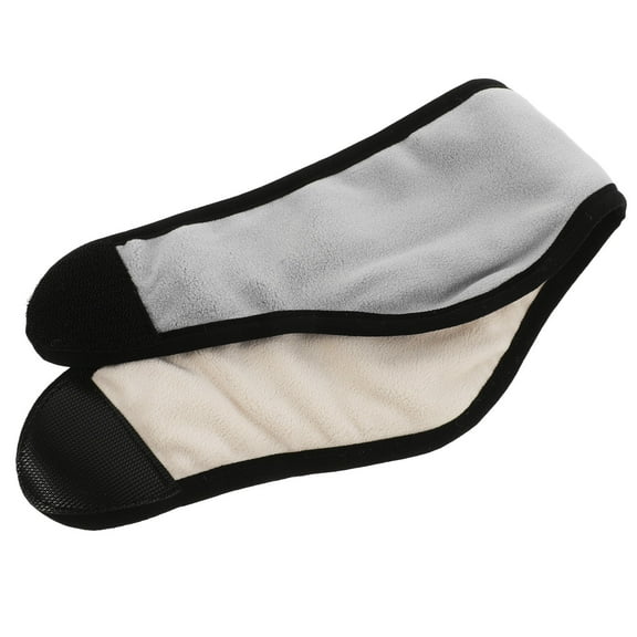 Hemoton Sleep Mask And Earmuffs Plush Sleep Earmuffs Sleeping Mask Flexible Sleep Ear Cover for Long Trip