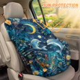 thumbnail image 2 of KUIFORTI Dolphin Car Seat Sun Shade Cover, Reusable Car Seats Heat Protector, Baby Travel Accessories Keeps Your Toddler Baby Seat at a Cool Temperature, 2 of 6