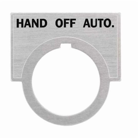 Siemens LegndPlat,HandOffAuto,Gray/Aluminum 52NL37