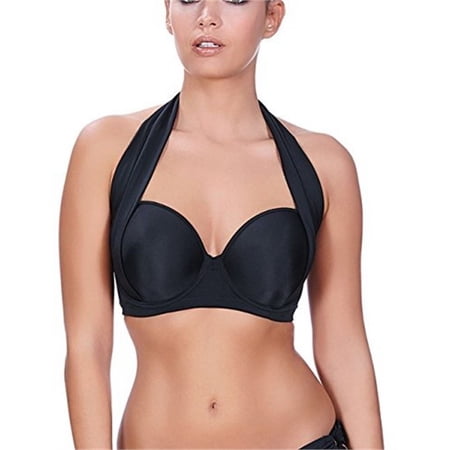 Freya Deco Swim Molded Underwire Multi Way Bandeau Bikini Top28uk G Us Iblack