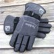 thumbnail image 4 of Guantes de hombre ensanchados y agrandados, gruesos, grandes, de algodón, cálidos, antideslizantes, cálidos, versión grande, de terciopelo de invierno, protección contra el frío para motocicletas, 4 of 5