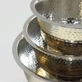 thumbnail image 4 of Cookpro F71 Excelsteel Gold Tone 3-Piece Stainless Steel Mixing Bowls Set, 4 of 5