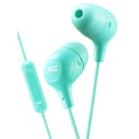 JVC In-Ear Headphones, Green, HAFX38MG