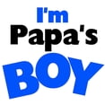thumbnail image 3 of CafePress - I'm Papa's Boy Kids T Shirt - Men's Classic Graphic Cotton T-Shirt, 3 of 4