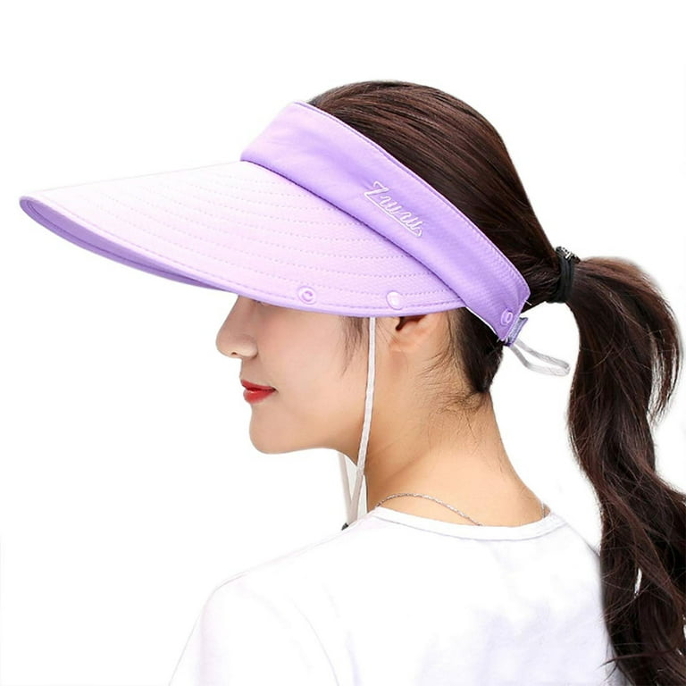 Women Summer Sun Protection Hat Wide Brim UV Hats Removable Neck Face Flap  Cap with Ponytail Hole for Fishing Climbing Gardening Beige : :  Clothing, Shoes & Accessories