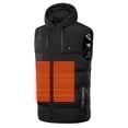 thumbnail image 6 of Herrnalise Outdoor Warm Clothing Heated For Riding Skiing Fishing Charging Via Heated Coat Black, 6 of 9