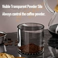 thumbnail image 4 of Molinillo De Café Manual, Molinillo De Café En Grano Con Manivela, Molinillo De Café Portátil De Mano, Núcleo De Cerámica, Ajustes Ajustables Para Café Expreso, 4 of 7