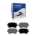 thumbnail image 4 of Detroit Axle - 10pc Brake Kit for Audi A6 A7 A8 Quattro S7, Drilled and Slotted Disc Brake Rotors Ceramic Brakes Pads Replacement : 14.02" Front and 12.99" Rear Rotors, 4 of 8