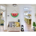 thumbnail image 2 of Eveokoki Welcome Summer Door Sign,11x5.6 Inch Farmhouse Watermelon Summer Decor Sign Welcome Summer Hanging Sign for Home Wall Front Door Kitchen Office Decorations, 2 of 5