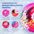 thumbnail image 4 of Snow Tubes for Outdoor Sledding, Inflatable Sled with Leak-Proof Valve, Thick Cold-Proof PVC, Ergonomic Handles, for Kids Adults Family Winter Fun, 4 of 5