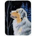 thumbnail image 1 of Carolines Treasures SS8382LCB Starry Night Australian Shepherd Glass Cutting Board - Large, 1 of 1