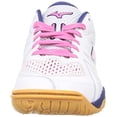 thumbnail image 2 of [Mizuno] Table Tennis Shoes Wave Medal RISE Women's White/Pink/Navy 25.0 cm 2E, 2 of 5