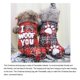 thumbnail image 4 of Inteprter Medias navideñas, calcetines de copo de nieve, colgante colgante para el hogar, contenedor de decoración de dulces de gran capacidad, Kits de decoración para fiestas Dios pata, 4 of 6