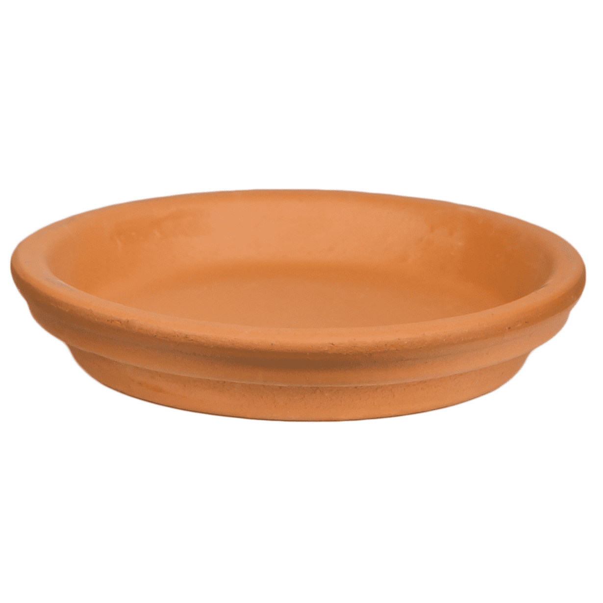 (2 pack) Pennington 6 inch Terra Cotta Clay Standard Saucer, Red