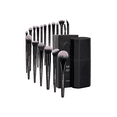 thumbnail image 1 of Xtellar 18 Set De Brochas Para Maquillaje Profesional +estuche +caja Color Negro, 1 of 4