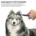 thumbnail image 4 of Dog Grooming Scissors 6 Inches Pet Stainless Steel Curved Scissor Suit, 4 of 5