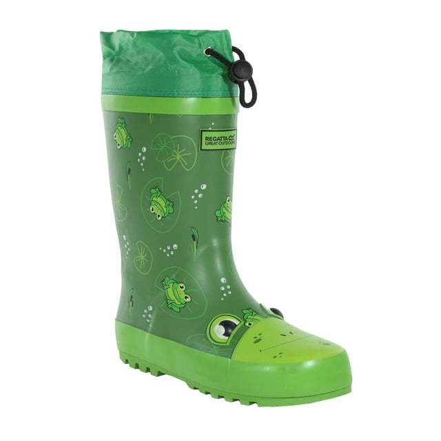 Regatta Bottes de Pluie Garçons/filles Mudplay Jnr Frog Square