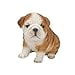 thumbnail image 3 of Hi-Line Figurine de Chiot Bulldog Assis, 3 of 3