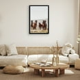 thumbnail image 4 of Americanflat 24x36 Poster Frame with Polished Plexiglass Streamline Collection Thin Border Wall - Black, 4 of 6