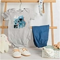 thumbnail image 3 of MTV Static Glitch Boombox Moon Man Romper Boys or Girls Infant Baby Brisco Brands NB, 3 of 6