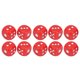 thumbnail image 3 of Dados de juego, 10 piezas de dados de 6 caras Dados de números estándar Características de vanguardia, 3 of 12