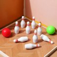 thumbnail image 4 of BEADCEST Mini Bowling Game Simulation Assorted Color PP Material 1 Set Pcs For Indoor, 4 of 8