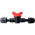 thumbnail image 2 of GHSDFBB 10pcs Drip Irrigation Tubing Fittings, In-Line Barbed Switch Valve For 1/2 Inch Drip Tubing(1/2" IDx0.65" OD), Shut-Off/On Water Flow, 2 of 7