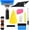 9pc, variant on Car Window Film Kit, 5PCS Car Glass Protective Window Tinting Privacy Film Tools, Including Vinyl Scraper, Felt Scraper, Cutter with Blade, Film Cutter, Spray Bottle