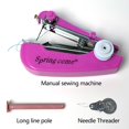 thumbnail image 4 of CNKOO Portable Handheld Sewing Machine  Beginners - Mini Automatic Stitching Machine with Adjustable Stitch  Stainless Steel & Plastic Construction - DIY Home Repair & Clothing Mender, 4 of 4