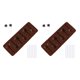 thumbnail image 1 of Cateissary 1 molde de silicona para piruletas, pastel de Chocolate, Fondant, molde para galletas, moldes para pudín de gelatina, herramientas de No.02 2piezas, 1 of 6