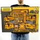 thumbnail image 1 of Set de construcción infantil con vehículos a control remoto: grúa, excavadora, camión volquete y hormigonera. Juguete educativo de ingeniería. Ideal para niños mayores de 3 años., 1 of 8